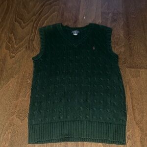 Polo by Ralph Lauren Dark Green Knit Vest